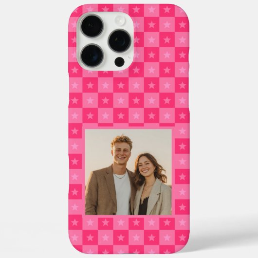 Unieke Cadeaus Voor Meisjes Dambord Vierkant Case-Mate iPhone Case (Achterkant)