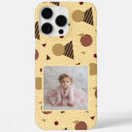 Unieke cadeaus voor vader Memphis-patroon iPhone 16 Pro Max Hoesje