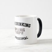 Unieke cadeautjes |  drink prijsopgaven magische mok (Voorkant rechts)