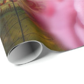 Unieke  camera, klok en bloem cadeaupapier (Rol Hoek)