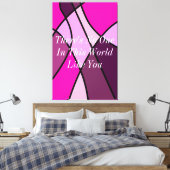 Unieke canvas afdrukken (Insitu (Slaapkamer))