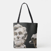 Unieke Canvas tas - Lincoln (Achterkant)
