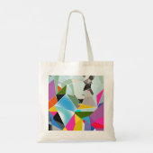 Unieke canvas tas voor dagelijks gebruik, Winkelta (Achterkant)