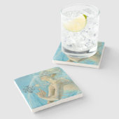 Unieke Chamuel-archangel-liefdeskunst Stenen Onderzetter (Zijkant)