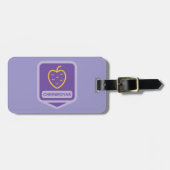 Unieke Cherimoya Fruit Graphic Aanpasbaar Bagagelabel (Voorkant horizontaal)