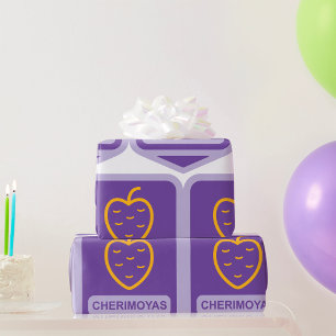 Unieke Cherimoya Fruit Graphic Aanpasbaar Cadeaupapier