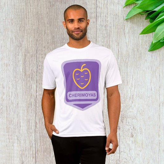 Unieke Cherimoya Fruit Graphic Aanpasbaar T-shirt