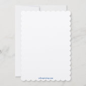 Unieke Chuppah-uitnodiging Kaart (Achterkant)