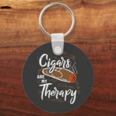 Unieke Cigars zijn mijn offerte voor therapie Sleutelhanger (Voorkant)