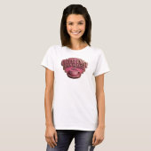 Unieke COFEE EERST DAN REALITEIT Kunstcompositie T-shirt (Voorkant volledig)