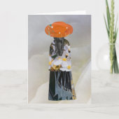 Unieke Collage Aarde Mama Amelia Blank Kaart (Voorkant)