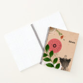 Unieke Collage Fun Kleurrijke Girly Modern Notitieboek (Binnen)