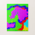 Unieke Colorful Art Multicolor Abstract Splash Legpuzzel<br><div class="desc">Printed with colorful and bright art abstract background,  this is great for anyone who loves colorful foliday gifts.</div>