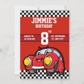 Unieke coole verjaardag uitnodiging (Voorkant)