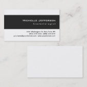 Unieke Cosmetoloog Black White Visitekaartje (Voorkant / Achterkant)