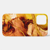 Unieke creativiteit. Art&Gold. Geïnspireerd door d Case-Mate iPhone Case (Achterkant (horizontaal))
