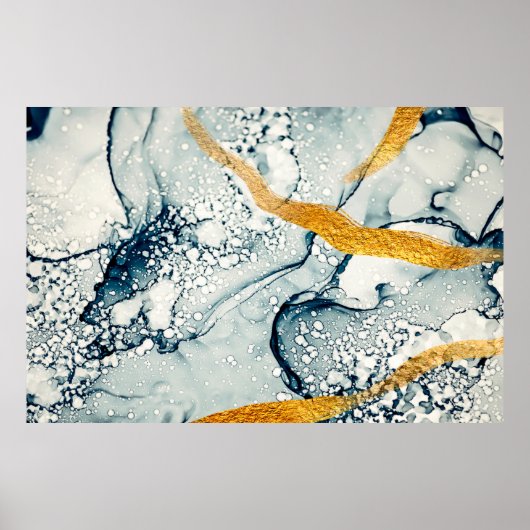 Unieke creativiteit. Art&Gold. Geïnspireerd door d Poster (Voorkant)