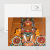 Unieke culturele kunst - Sri Lankaans/Indonesisch  Briefkaart (Voorkant / Achterkant)