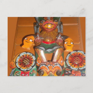 Unieke culturele kunst - Sri Lankaans/Indonesisch  Briefkaart