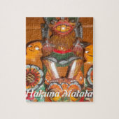 Unieke culturele kunst - Sri Lankaans/Indonesisch  Legpuzzel (Verticaal)