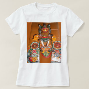 Unieke culturele kunst - Sri Lankaans/Indonesisch  T-shirt