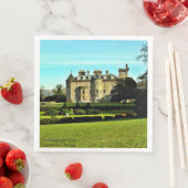 Unieke Cunningham Scottish Clan Finlaystone House Servet (Insitu)