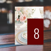 Unieke Custom Magazine Stijl Bruiloft Tafel Kaart