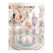 Unieke Custom Magazine Stijl Bruiloft zitgrafiek