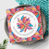 Unieke Custom Photo Christmas Kaarten Roze