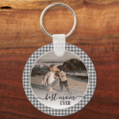 Unieke Cute Best Mapest Ever Custom Foto Sleutelhanger (Voorkant)