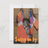 Unieke Cute Housewarming Invite Kaart (Voorkant)