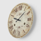 Unieke Decoratieve Roman Numeral  Rustic Grote Klok (Hoek)