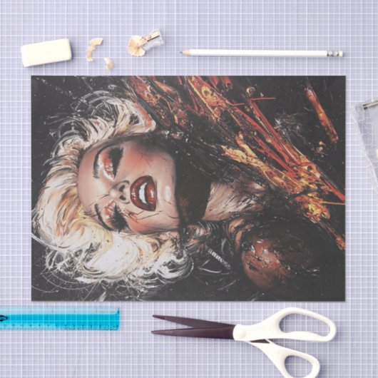 Unieke Design 4 Tissuepapier (Craft)