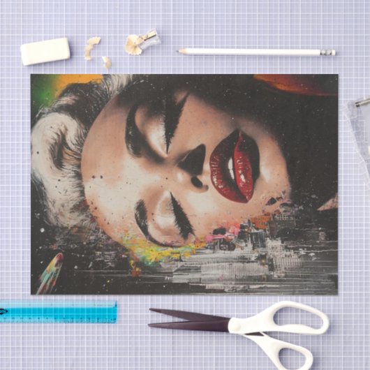 Unieke Design 5 Tissuepapier (Craft)