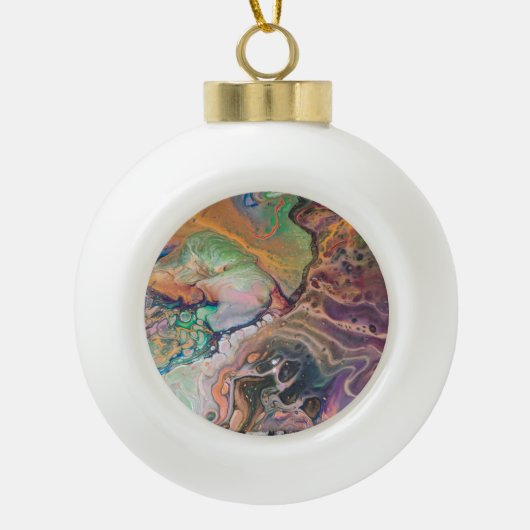 Unieke design van GalacticalWonders! Keramische Bal Ornament (Voorkant)