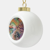 Unieke design van GalacticalWonders! Keramische Bal Ornament (Rechts)