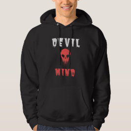 Unieke Devil Mind Hoodie - Edgy Graphic