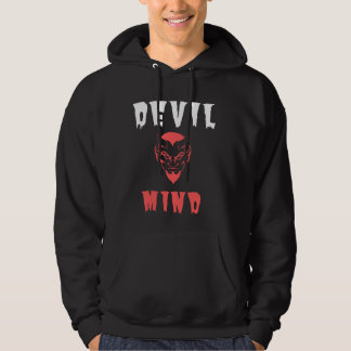Unieke Devil Mind Hoodie - Edgy Graphic