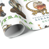 unieke dieren uit Australië Cadeaupapier (Rol Hoek)