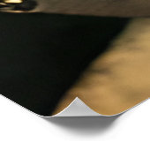 Unieke digitale kunst |  dame Abstract Poster (Hoek)