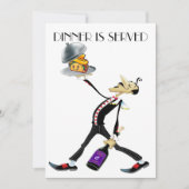 Unieke Diner / Vergadering Versie 2 Uitnodiging (Voorkant)