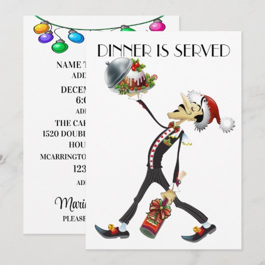 Unieke diner / verzamelen ober serie kaart (Voorkant / Achterkant)