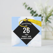 Unieke diploma 2026 kaart (Staand voorkant)