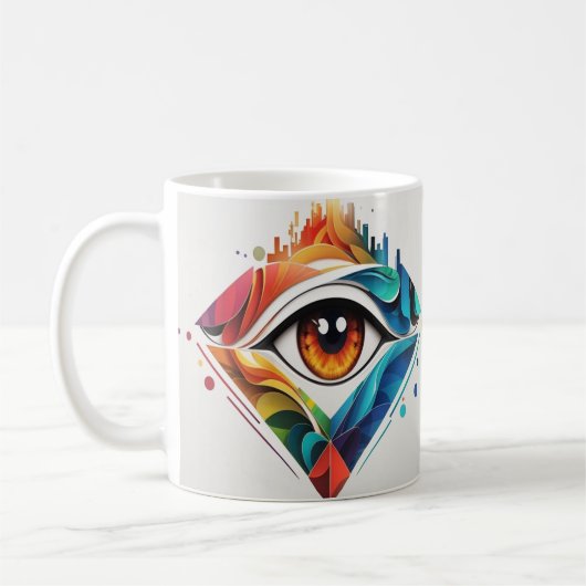 Unieke Diverse Visie 2 Koffiemok (Links)
