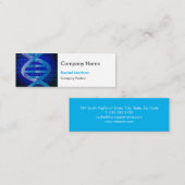 Unieke DNA-wetenschap Mini Visitekaartje (Voorkant / Achterkant)