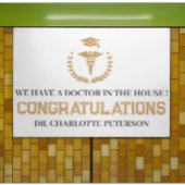 Unieke Doctor Medical School Afstuderen Spandoek