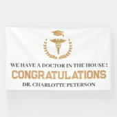 Unieke Doctor Medical School Afstuderen Spandoek (Horizontaal)