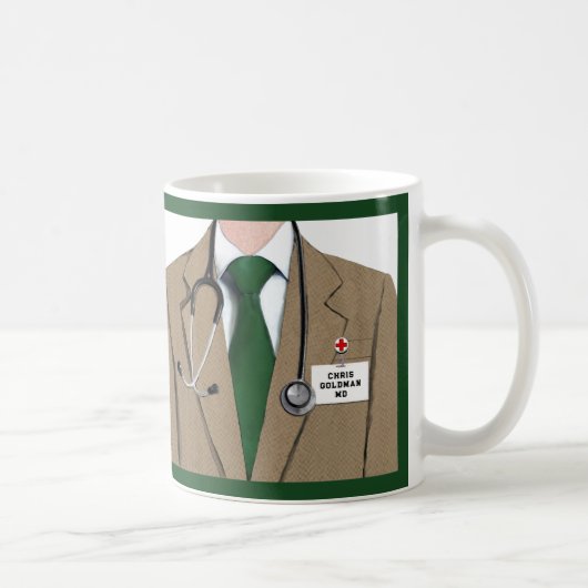 Unieke Dokter Koffiemok (Rechts)