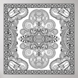 Unieke Doodle 2 Poster