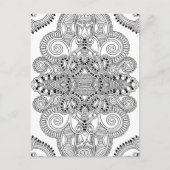 Unieke doodle briefkaart (Voorkant)